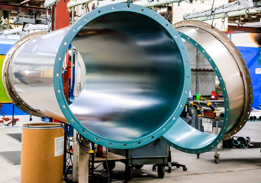 FabTech Blog Corrosive Process Fume Exhaust Duct fluoropolymer coating